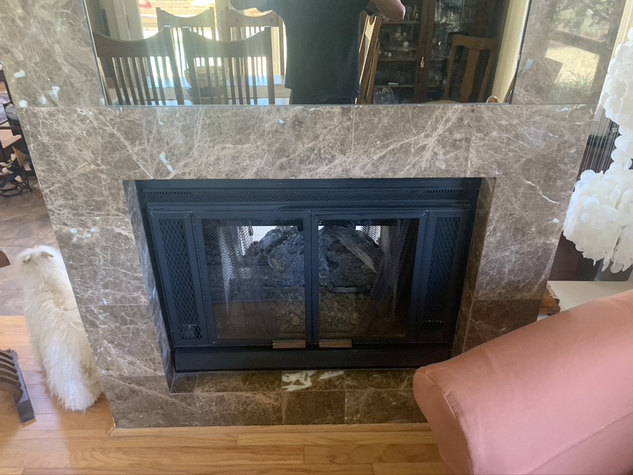 Lynn haven Florida Stone Fireplace